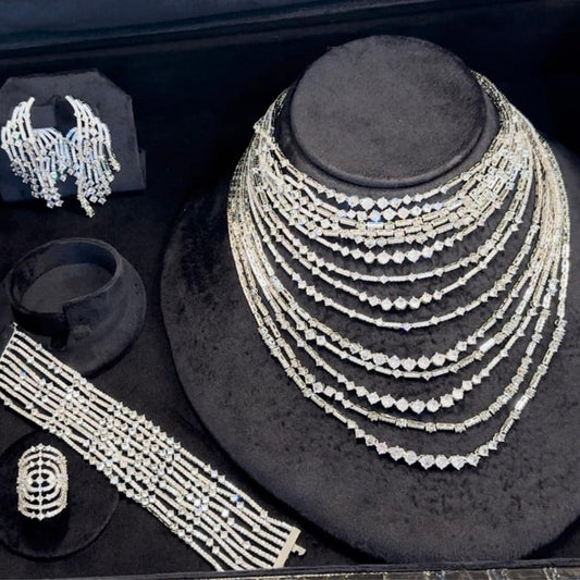 Diamond Waterfall Necklace