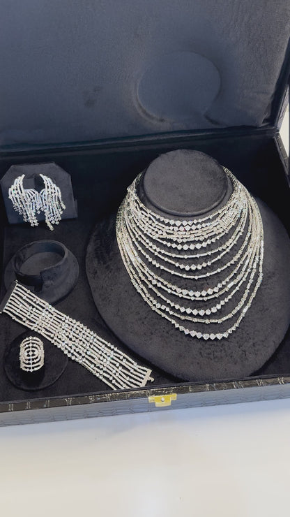Diamond Waterfall Necklace